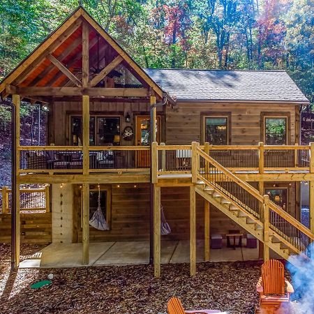 Brand New Build Luxury Mountain Chalet With Hot Tub, Pool, Game Room, Premium Features Ellijay Exterior foto